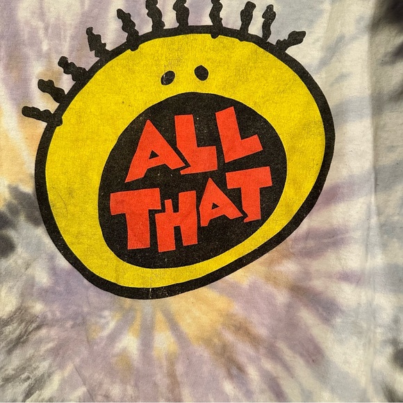 ❤️ $10 Flash Sale NICKELODEON “ALL THAT”UNISEX TIE DYE TEE - Picture 2 of 6